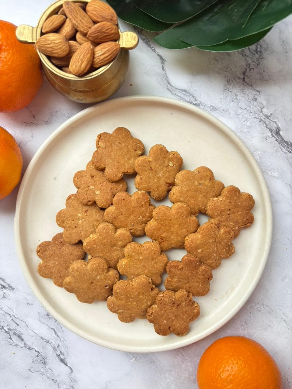 Orange Almond Oats Biscuit